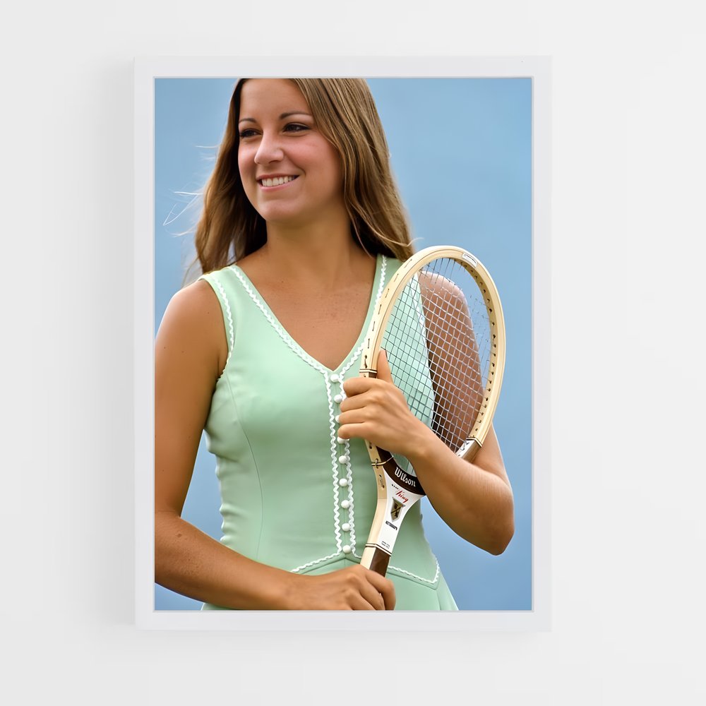 Poster Smash & Smile – affiche Tennis (vue 3)